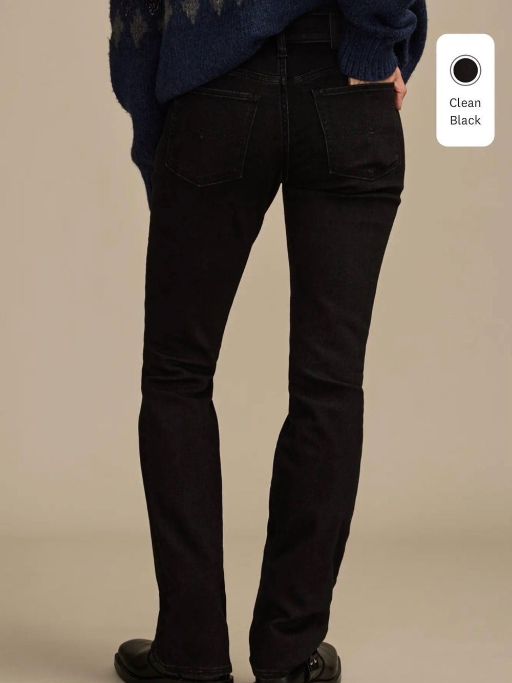 Lucky Brand Women's Black Flare Jeans - EUC - Size 8/29